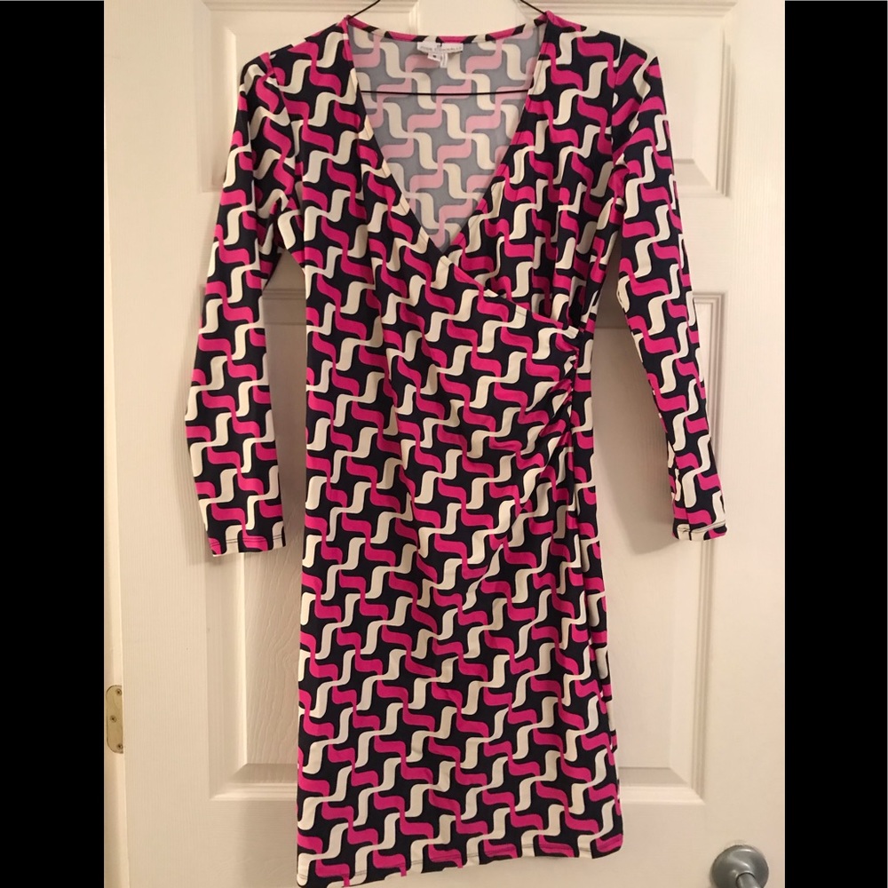 Jude Connally long sleeve dress